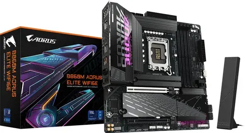 Gigabyte B860M AORUS ELITE WIFI6E LGA 1851 DDR5 Материнская плата