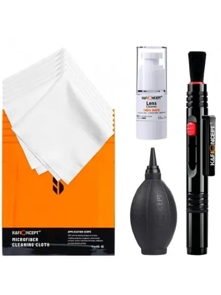 K&F CONCEPT Набор для очистки оптики Cleaning Kit 1876
