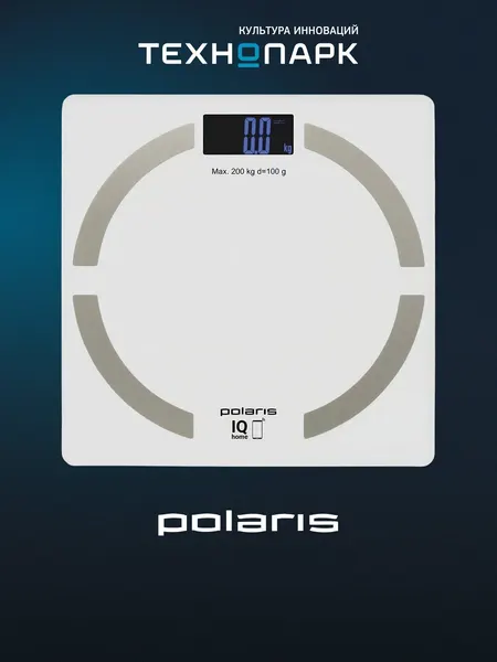 POLARIS Напольные весы PHB 1886 IQ Home белые