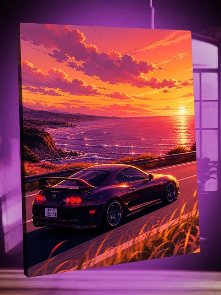 Интерьерная картина Toyota Supra A80