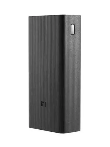 Внешний аккумулятор Xiaomi 18W Power Bank, 30000mAh, быстрая зарядка, поддержка слаботочной зарядки, зарядка 3 устройств одновременно, черный