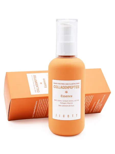 Jigott Сыворотка-эссенция для лица с коллагеном и пептидами Collagen Peptide Essence, 120 мл