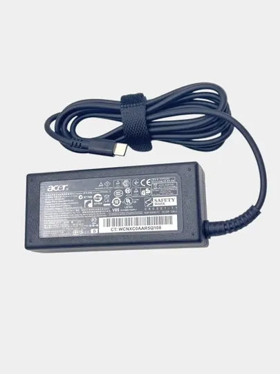 Зарядное устройство для ноутбука Acer 19В 3.42A 65W Type-c с размером штекера тайпс