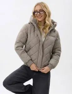 P&Q SHOP Куртка демисезонная с капюшоном