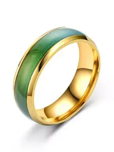 Кольцо TASYAS Emotion "Настроение gold size 19"
