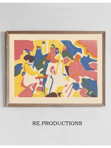 Re.productions Постер Klänge Pl.19 - Wassily Kandinsky