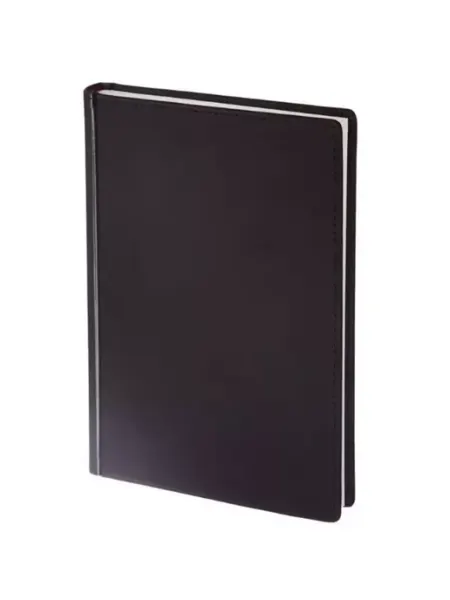 Attache Ежедневник недатированный А5+, 136л, VELVET черный