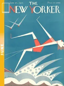 Постермания Постер "The New Yorker Лето Июнь 20 1925", 70х50 см