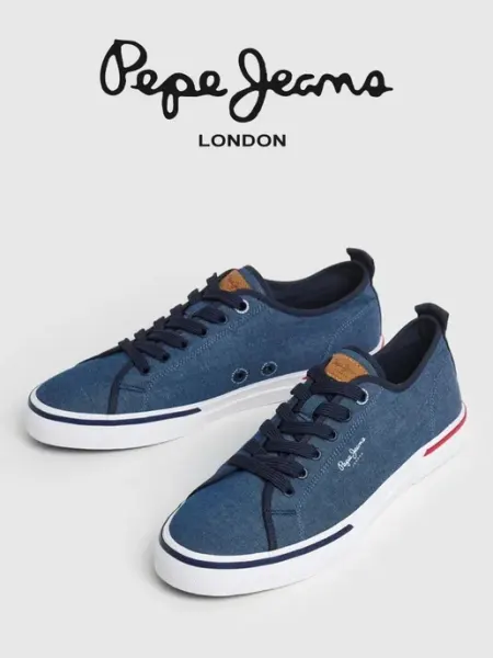 PEPE JEANS LONDON Кеды KENTON SMART CHAMBRAY M