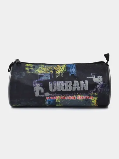 Пеналтубус на молнии, большой печать на ткани 195/85 ПТ-02-URBAN q0000051793