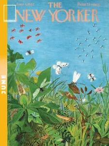 Постермания Постер "The New Yorker Лето Июнь 9 1962", 90х60 см