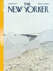 Постермания Постер "The New Yorker Лето Июнь 20 1977", 30х20 см