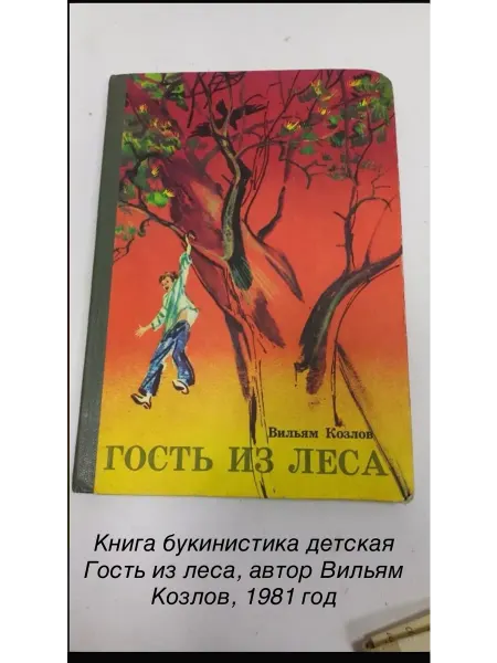 Книга Гость из леса, Вильям Козлов, 1981 год