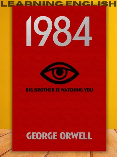 Книга Джорджа Оруэлла 1984 года на английском языке