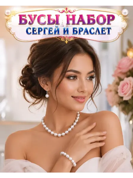 Набор украшений бижутерия