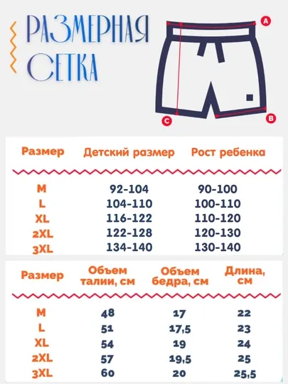Плавки для мальчиков, купальные шорты детские
