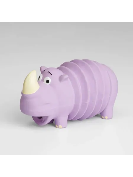 Petmax Игрушка для собак Носорог, 19х9х9,5 см