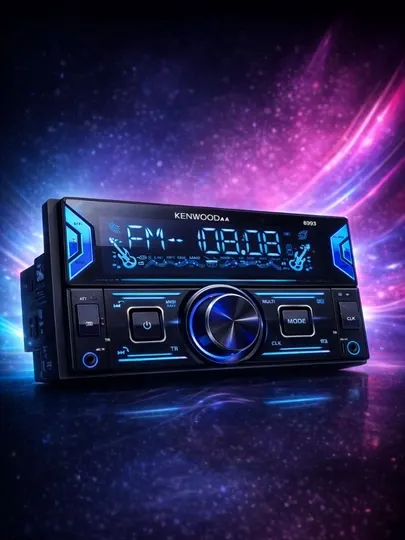 Автомагнитола Kenwood A.A 8993, 1DIN, Bluetooth, Alexa, USB/AUX