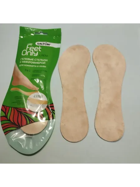 Salton Гелевые стельки с микрофиброй Feet Only жен 35-39р