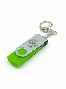 Флешка для фигурного катания салатовая 1GB