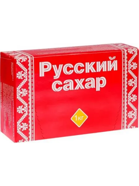 Русский сахар Сахар рафинад белый кусковой 1 кг