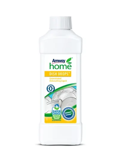 Amway Dish Drops 1L, концентрированное средство для мытья посуды, экологичный состав