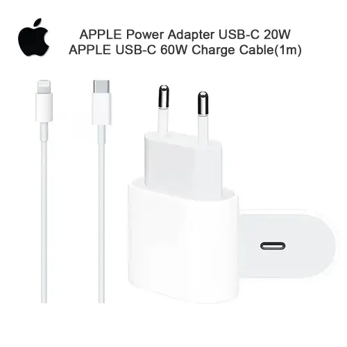 Apple Зарядное устройство 20w & быстрая зарядка Кабель Apple type-c to Lightning(1M)