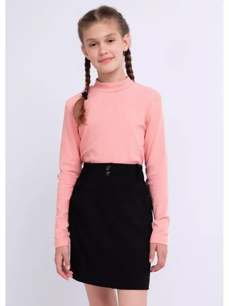 CLEVER WEAR Водолазка детская цветная для школы лапша