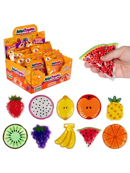 1TOY Игрушка антистресс Перебирайка Фрукт
