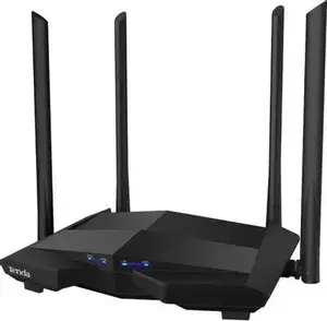 Роутер wifi (Маршрутизатор) Tenda AC10 T AC1200, до 300 Мбит/с на 2,4 ГГц + до 867 Мбит/с до 5 ГГц, LAN 3x1 Гбит/с, WAN 1x1 Гбит/с, 4*5dBi внешние антенны