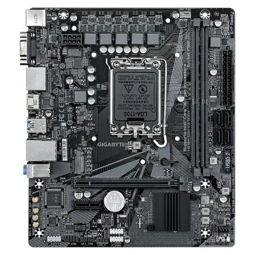 Материнская плата GIGABYTE H610M S2H V3 DDR4 (LGA1700, mATX, H610, 2xDDR4, 1xPCI-Ex16, 1xM.2, DP+VGA+HDMI) (H610M S2H V3 DDR4)
