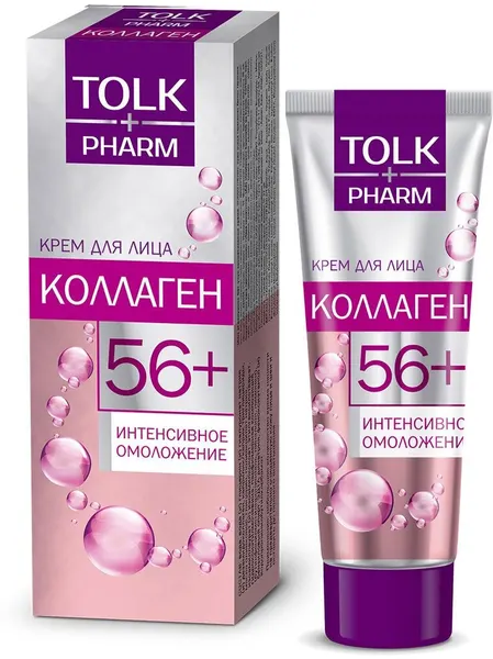 Крем для лица TOLK Pharm 40г Коллаген