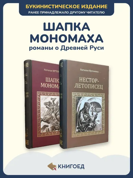 Книгоед Иртенина исторический роман Древняя Русь 2 книги Наталья