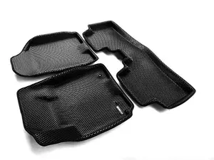 Коврики 3D EVA Euromat для 3D Euromat для Hyundai Tucson (2004-2010) / Kia Sportage II (2004-2010) (3Д Евромат ЭВА Хендай Туксон (Туссан) / Киа Спортейдж 2), черные