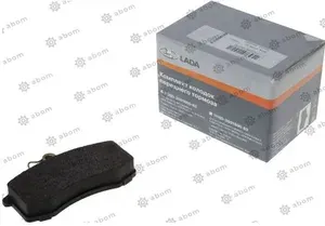 Колодки тормозные для автомобилей ВАЗ 2192, Калина 2, 2170, 2190 с АБС передние 21920350180083
