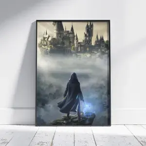 Плакат на стену для интерьера Хогвартс Легаси (Общее 2) - Постер по игре Hogwarts Legacy формата А4 (21x30 см)