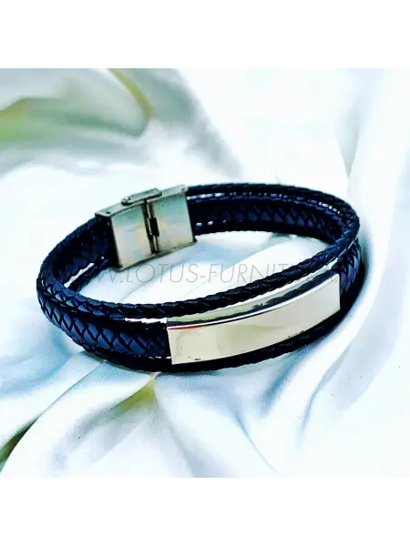 LOTUS jewelry parts Браслет кожаный