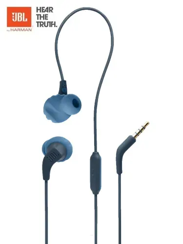 Спортивные наушники JBL Endurance Run 2, mini jack 3.5 mm, синий