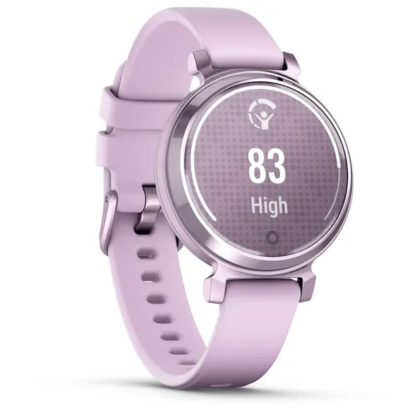 Умные часы Garmin Lily 2, женские, сенсорный дисплей, GPS, трекер здоровья и сна, лиловый ремешок