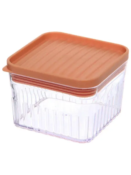 Уют for you Пластиковая банка для продуктов 8,5х8,5х6,5 см