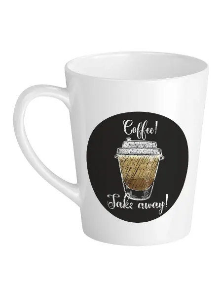 Luzimuzi Кружка Латте Coffee take away для чая для кофе