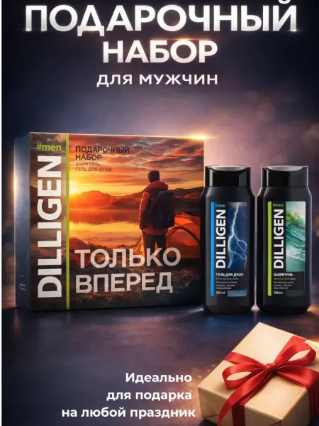 DILLIGEN Мужской набор подарочный "Только вперед"