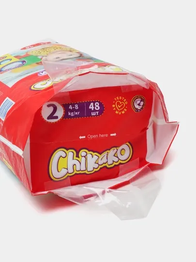 Подгузники-трусики детские "Chikako" 2 размер, 4-8 кг, 48 шт