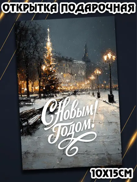Podarkez Открытка с приколом новогоднее ретро
