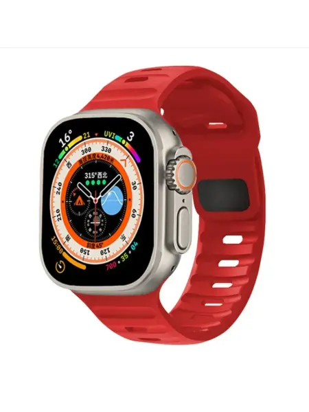 Ремешки для смарт часов Силиконовый ремешок для Apple Watch Ultra 2 Band 42 44 45