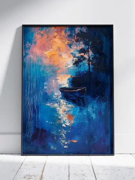 HEAVEN POSTER Плакат Абстрактное Искусство (Экспрессионизм 2) A3 42x30 см