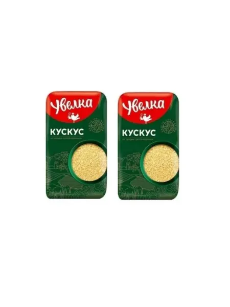 Увелка Крупа пшеничная Кускус 450 г, 2 уп