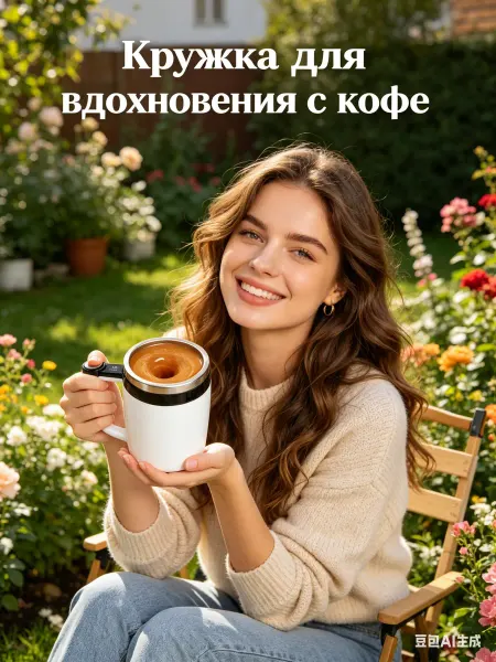 TimeDrive Кружка мешалка с автоматическим размешиванием