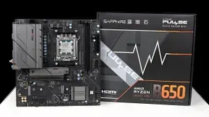 Sapphire B650M Pulse,AM5,mATX, 7+2+1 60А цепи питания/2*48G DDR5,7400MTs/2*M.2 SSD/4x SATA/без Wifi