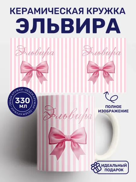 Кружки от котиков Эльвира кружка